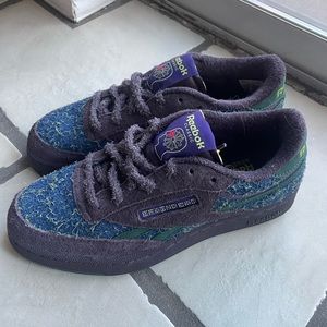 Reebok Club C Revenge X Brain Dead Burgundy Sneakers